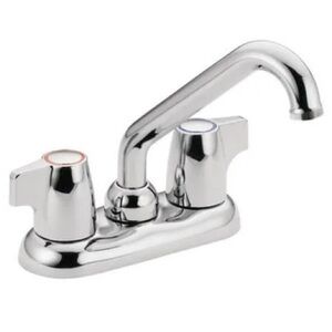 Moen 74998 Chateau Two-Handle 4-Inch bathroom or laundry Sink Faucet *new*